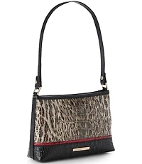 BRAHMIN Lorelei Calgary Collection Ocelet Animal Print Shoulder Bag