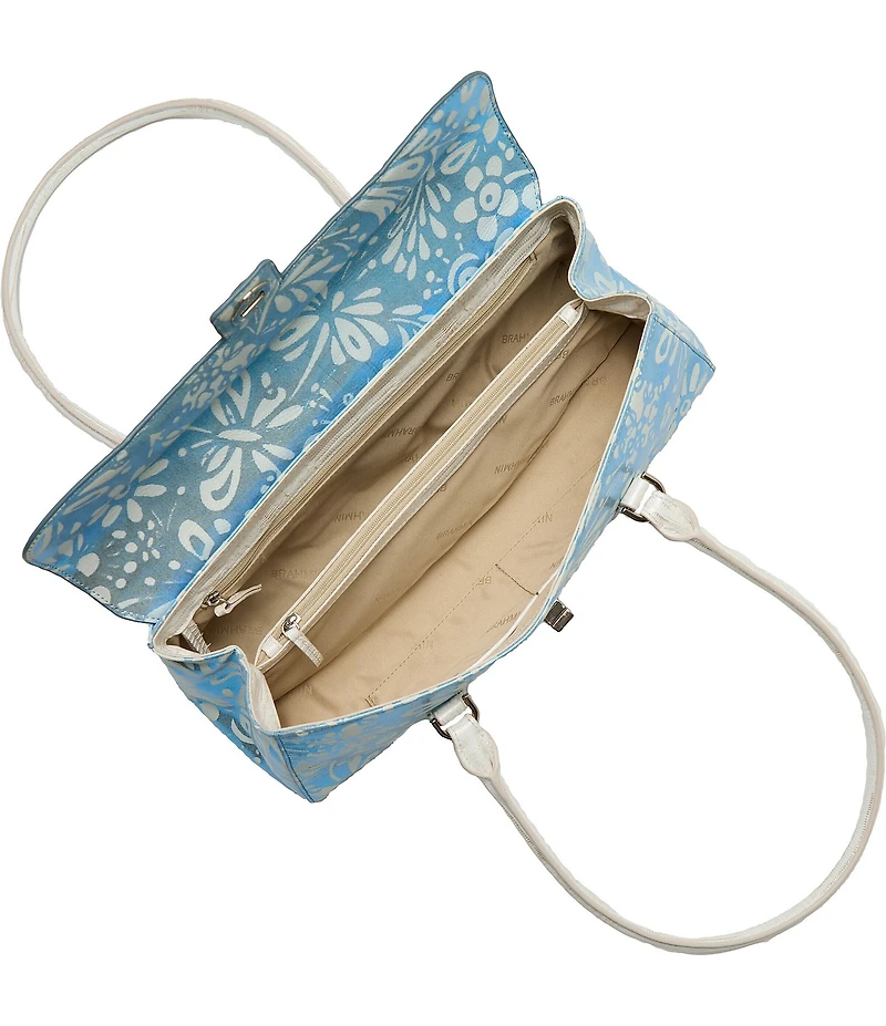BRAHMIN Lucent Collection Dayan Satchel Bag