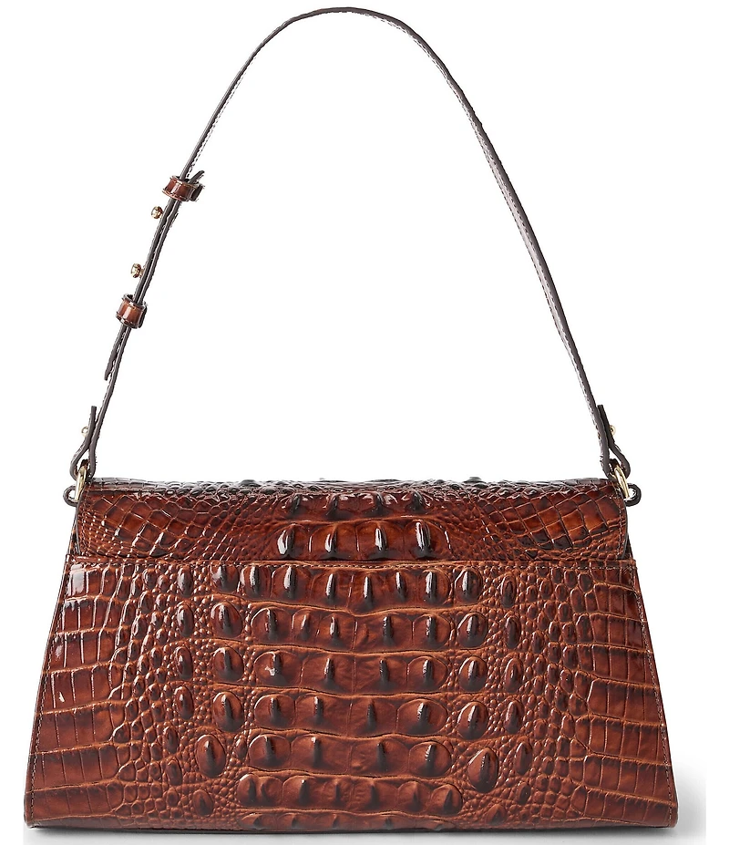 BRAHMIN Lucine Melbourne Collection Turn Lock Shoulder Bag