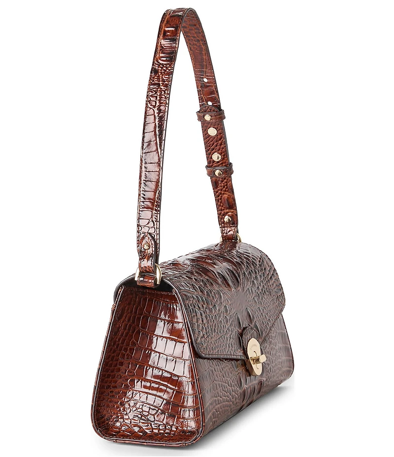 BRAHMIN Lucine Melbourne Collection Turn Lock Shoulder Bag