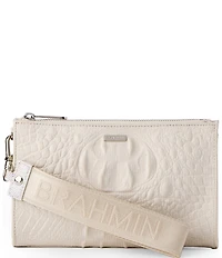 BRAHMIN Luxe Leisure Collection Adia Wristlet