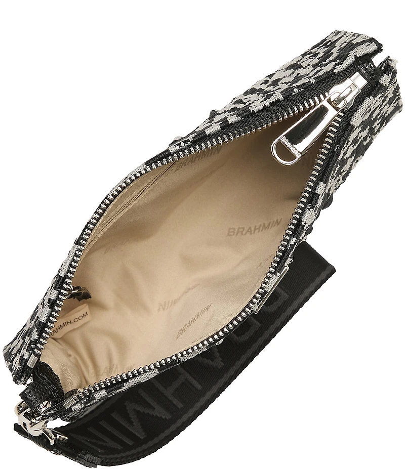 BRAHMIN Luxe Leisure Collection Adia Leopard Print Wristlet