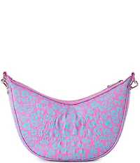 BRAHMIN Luxe Leisure Collection Percy Leopard Print Crossbody Bag