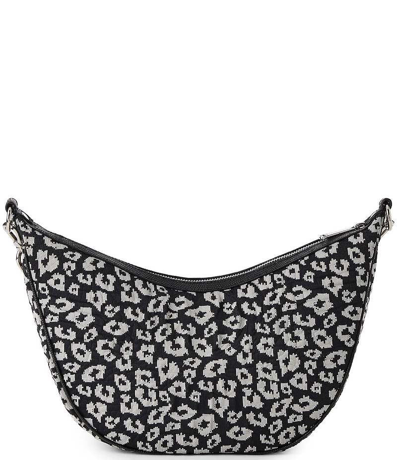 BRAHMIN Luxe Leisure Collection Percy Leopard Print Crossbody Bag