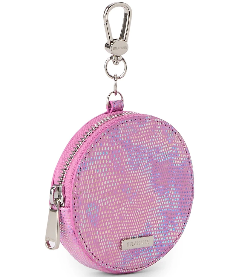 BRAHMIN Luxe Leisure Collection Circle Coin Purse