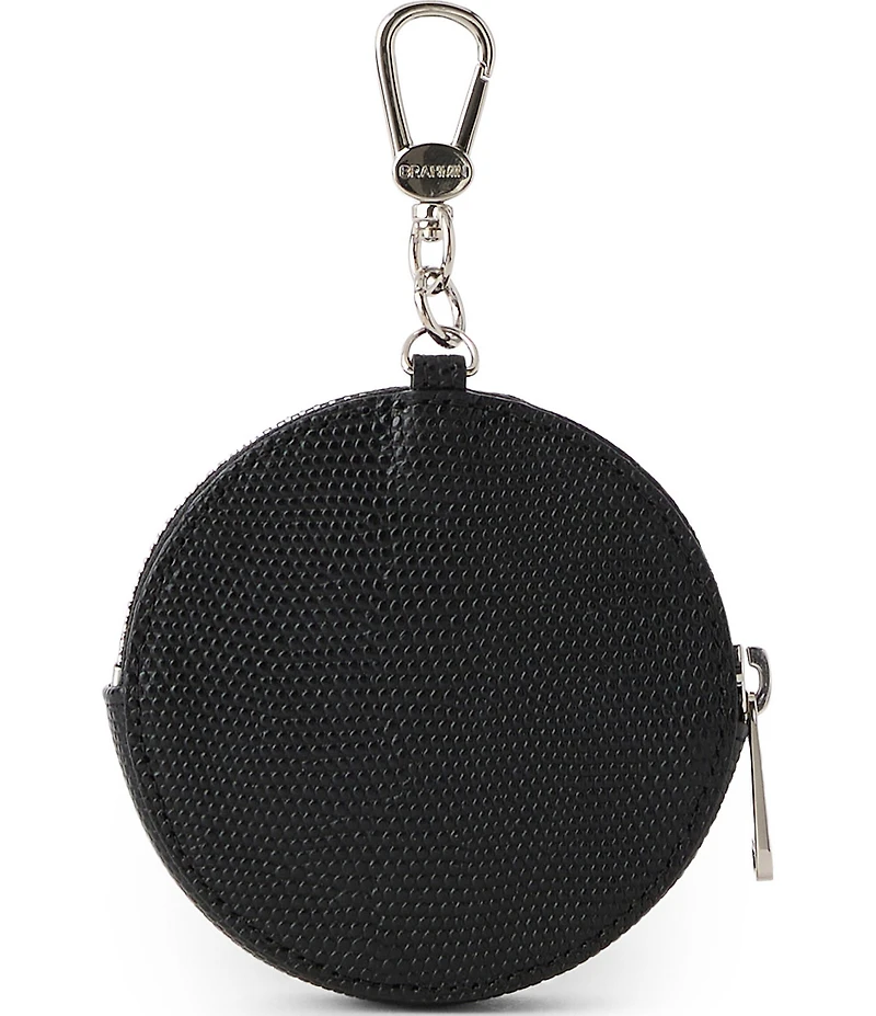 BRAHMIN Luxe Leisure Collection Circle Coin Purse