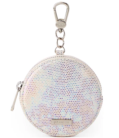 BRAHMIN Luxe Leisure Collection Circle Coin Purse