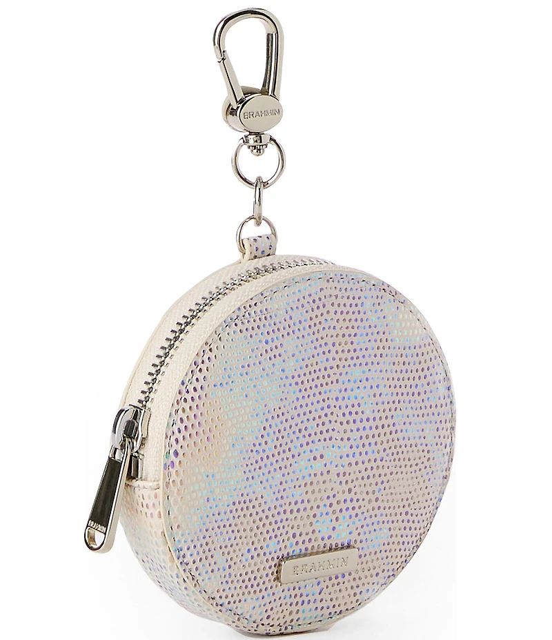 BRAHMIN Luxe Leisure Collection Circle Coin Purse