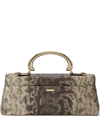 BRAHMIN Mayfair Collection Toffee Dayan Satchel Bag