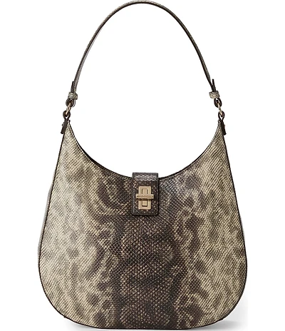 BRAHMIN Mayfair Collection Toffee Fallon Hobo Shoulder Bag