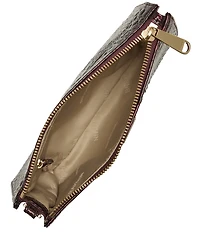BRAHMIN Melbourne Collection Adia Croc Wristlet