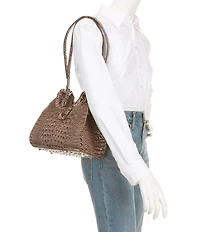 BRAHMIN Melbourne Collection Adrian Satchel Bag