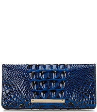 BRAHMIN Melbourne Collection Ady Crocodile-Embossed Wallet