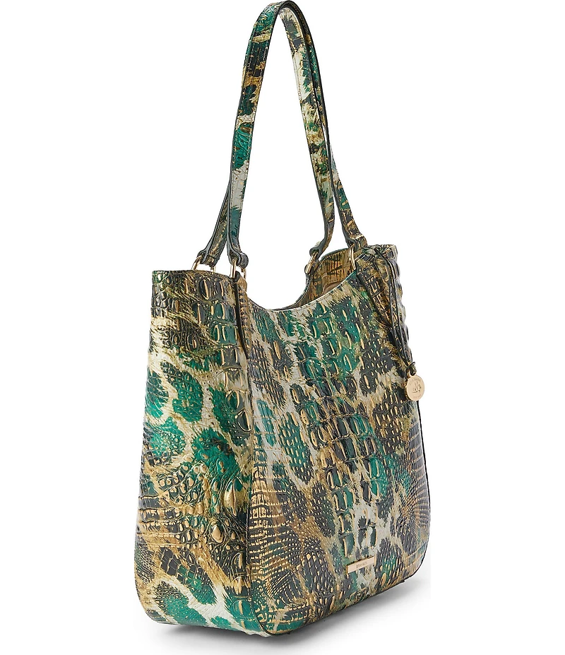 BRAHMIN Melbourne Collection Aliza Roaring Animal Pring Tote Bag