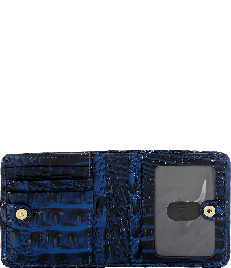 BRAHMIN Melbourne Collection Anchor Jane Mini Bifold Snap Wallet