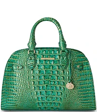 BRAHMIN Melbourne Collection Angelina Jungle Jewel Satchel Bag