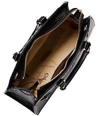 BRAHMIN Melbourne Collection Angelina Satchel Handle Bag