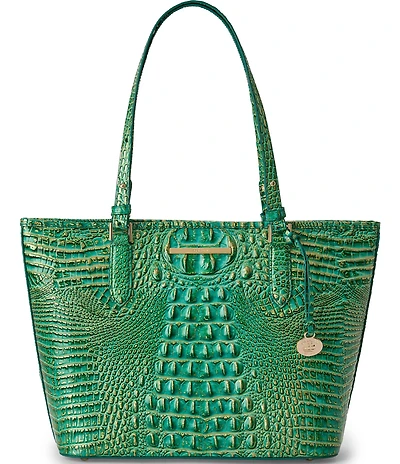 BRAHMIN Melbourne Collection Asher Jungle Jewel Medium Tote Bag