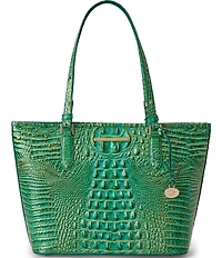 BRAHMIN Melbourne Collection Asher Jungle Jewel Medium Tote Bag