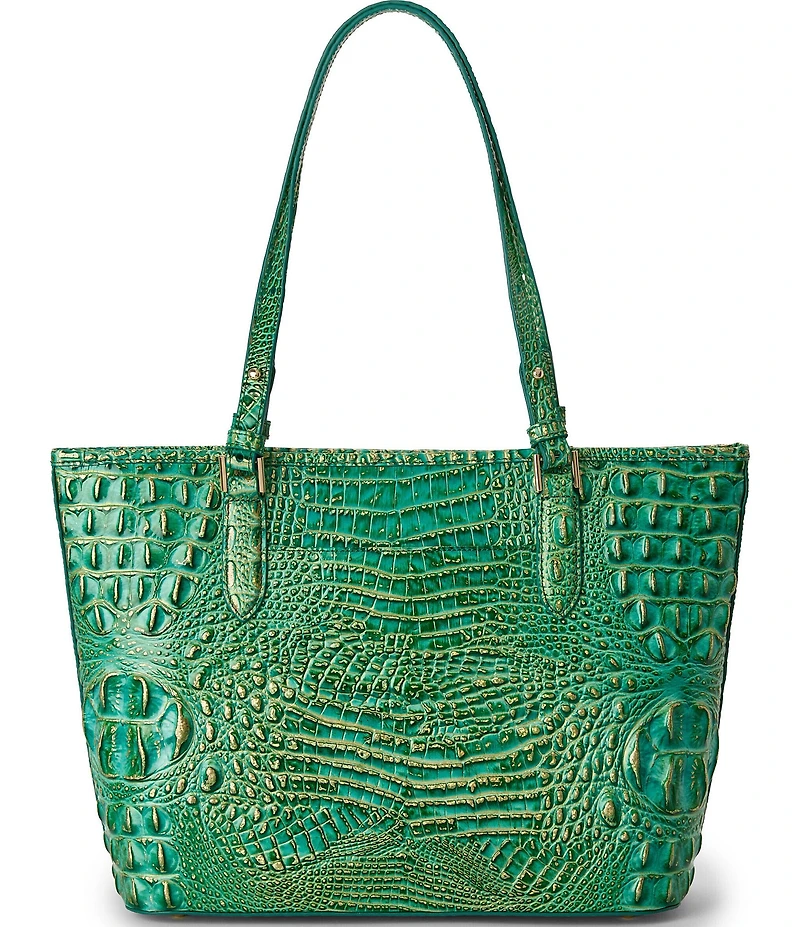 BRAHMIN Melbourne Collection Asher Jungle Jewel Medium Tote Bag