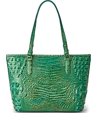 BRAHMIN Melbourne Collection Asher Jungle Jewel Medium Tote Bag