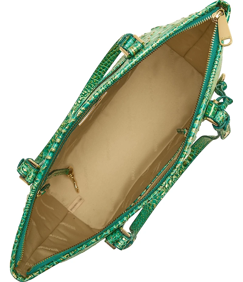 BRAHMIN Melbourne Collection Asher Jungle Jewel Medium Tote Bag