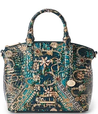 BRAHMIN Melbourne Collection Bejeweled Duxbury Satchel Bag