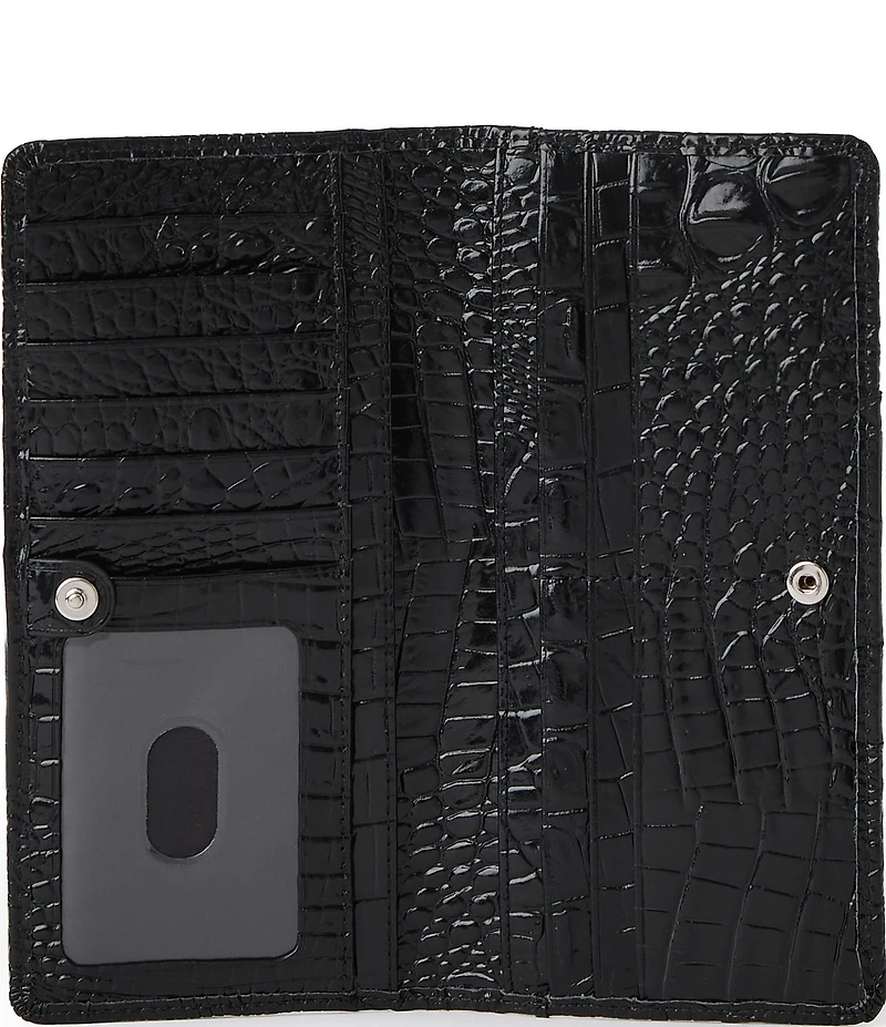 BRAHMIN Melbourne Collection Black Ady Wallet