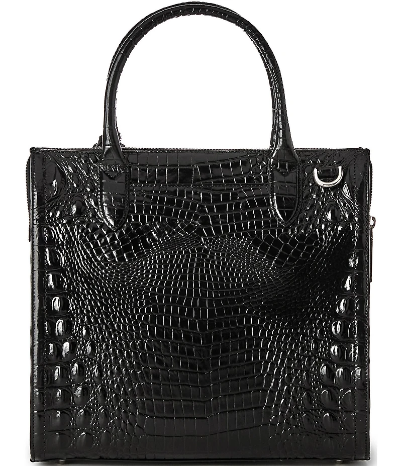 BRAHMIN Melbourne Collection Black Caroline Tote Bag
