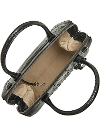 BRAHMIN Melbourne Collection Black Caroline Tote Bag