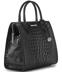 BRAHMIN Melbourne Collection Black Caroline Tote Bag