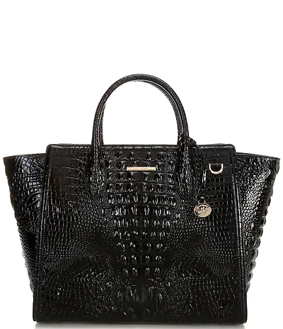 BRAHMIN Melbourne Collection Black Megan Tote Bag