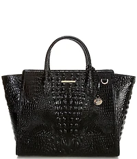 BRAHMIN Melbourne Collection Black Megan Tote Bag