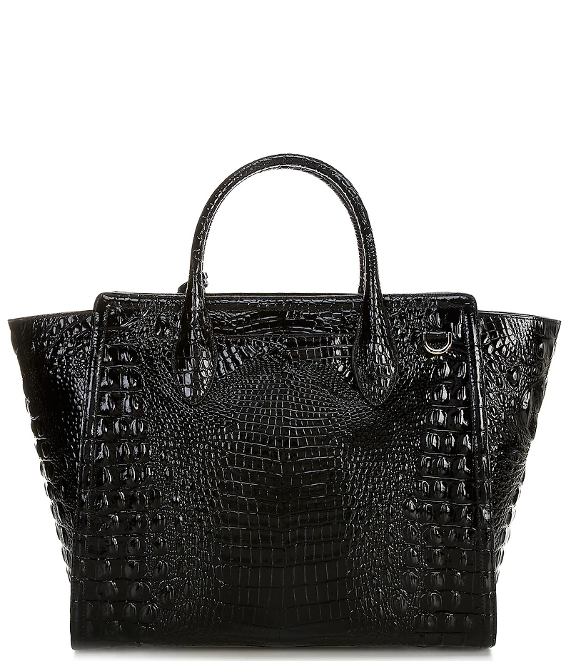 BRAHMIN Melbourne Collection Black Megan Tote Bag