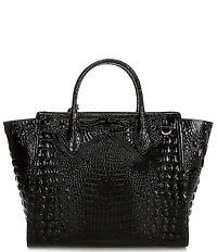 BRAHMIN Melbourne Collection Black Megan Tote Bag