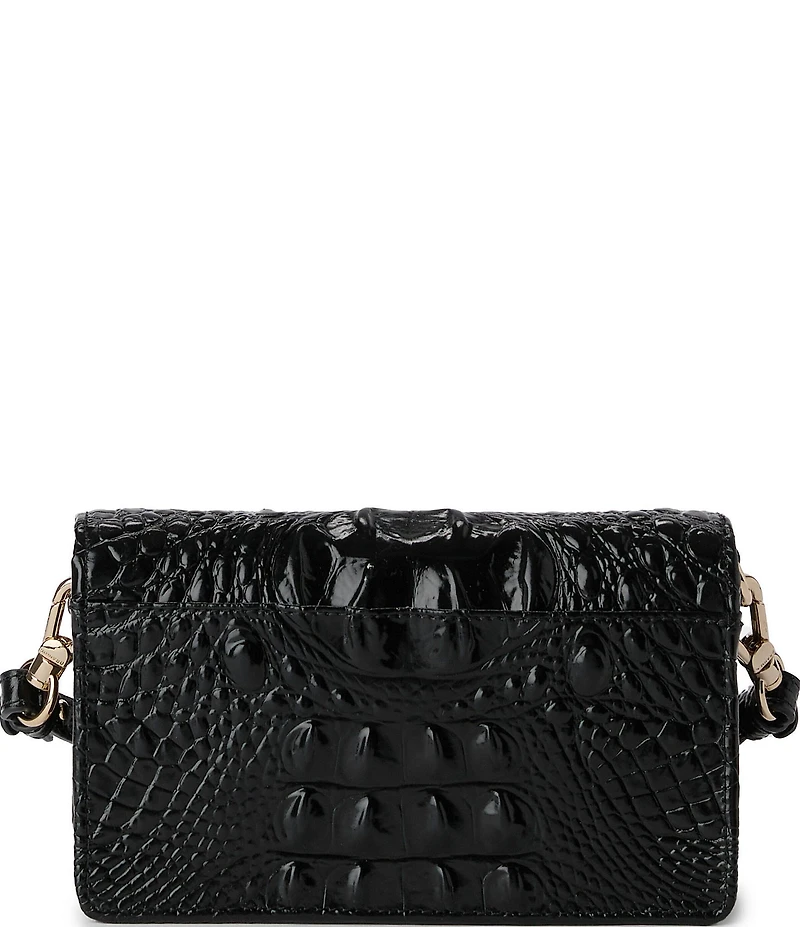 BRAHMIN Melbourne Collection Black Minuette Crossbody Bag