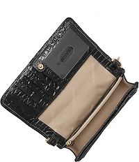 BRAHMIN Melbourne Collection Black Minuette Crossbody Bag