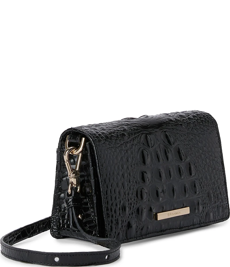 BRAHMIN Melbourne Collection Black Minuette Crossbody Bag