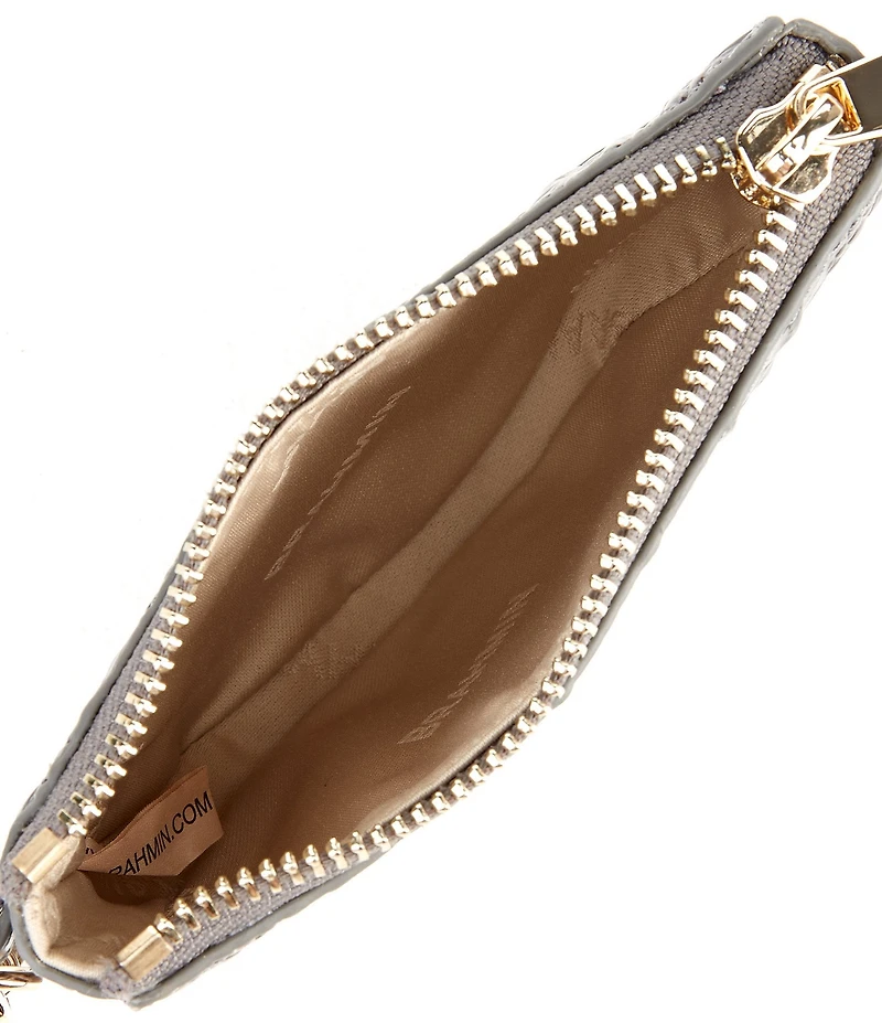 BRAHMIN Melbourne Collection Britt Charcoal Coin Purse
