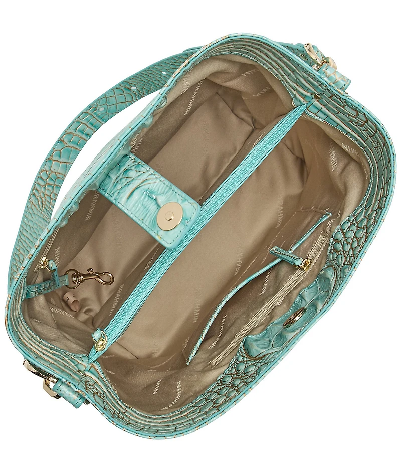 BRAHMIN Melbourne Collection Celina Waterfall Bucket Bag