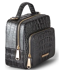 BRAHMIN Melbourne Collection Charcoal Tori Crossbody Bag