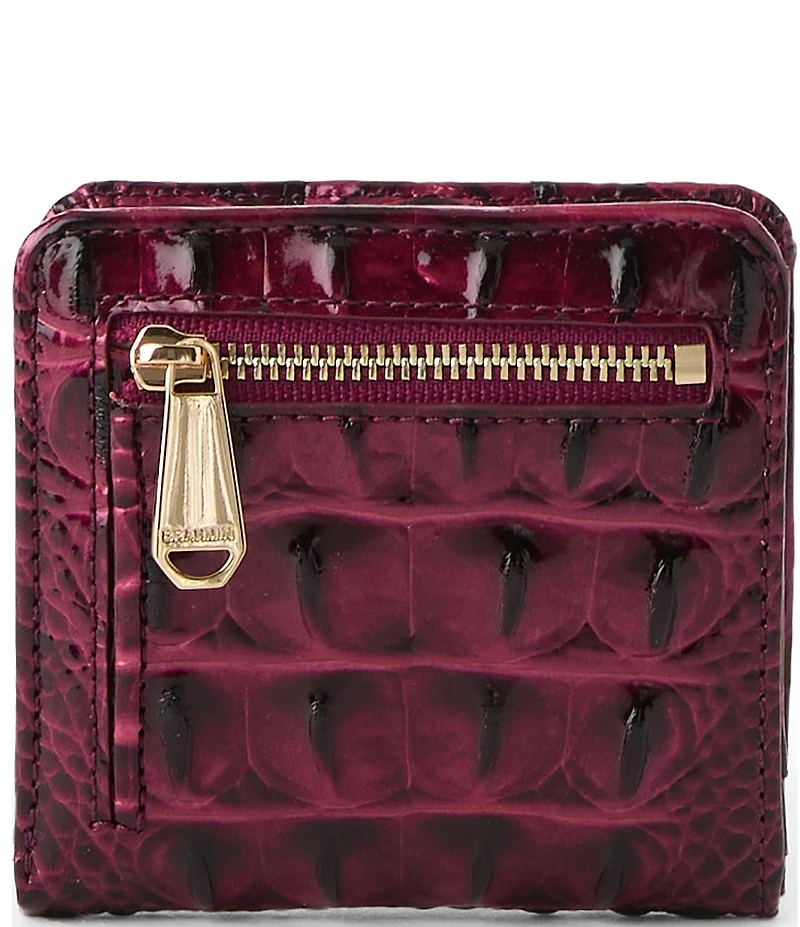 BRAHMIN Melbourne Collection Cherry Lacquer Jane Mini Bifold Wallet