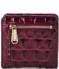 BRAHMIN Melbourne Collection Cherry Lacquer Jane Mini Bifold Wallet