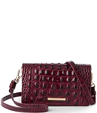 BRAHMIN Melbourne Collection Cherry Lacquer Minuette Crossbody Bag
