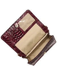 BRAHMIN Melbourne Collection Cherry Lacquer Minuette Crossbody Bag