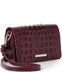 BRAHMIN Melbourne Collection Cherry Lacquer Minuette Crossbody Bag