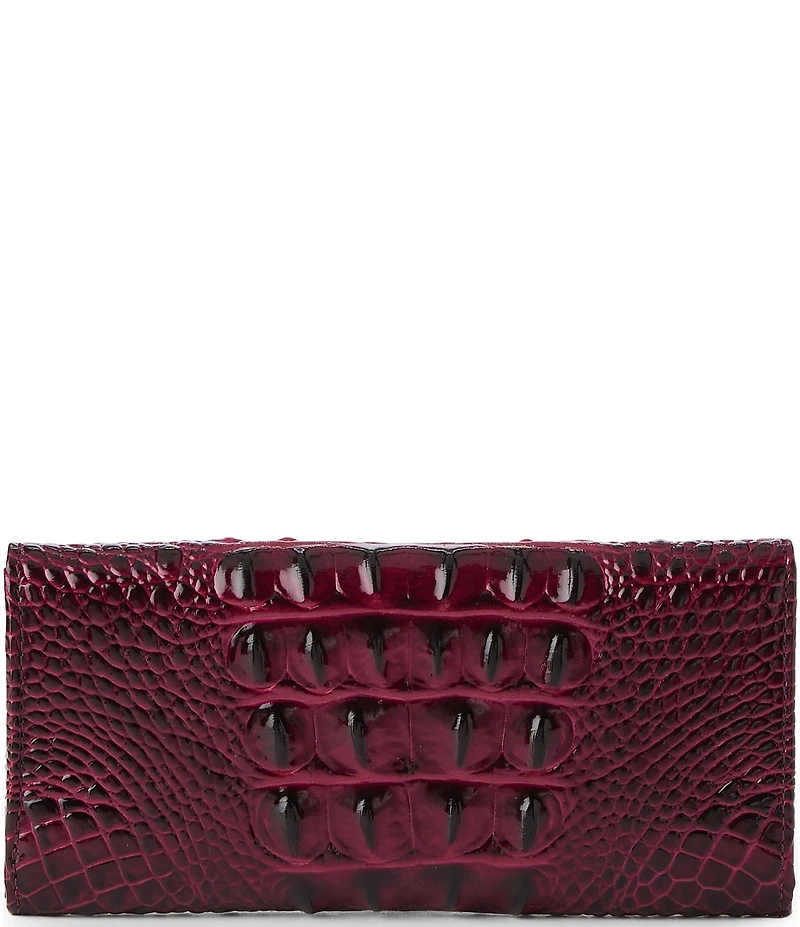 BRAHMIN Melbourne Collection Cherry Lacquer Veronica Wallet