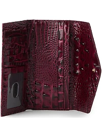 BRAHMIN Melbourne Collection Cherry Lacquer Veronica Wallet