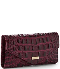 BRAHMIN Melbourne Collection Cherry Lacquer Veronica Wallet
