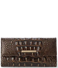 BRAHMIN Melbourne Collection Chocolate Cordelia Wallet